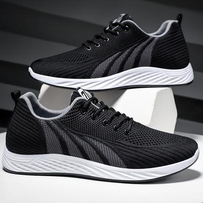 Buty Sportowe Męskie Nowe Buty Męskie Oddychające Trend Mody Buty do Biegania Styl Koreański Sznurowane Lekkie Buty Codzienne Męskie
