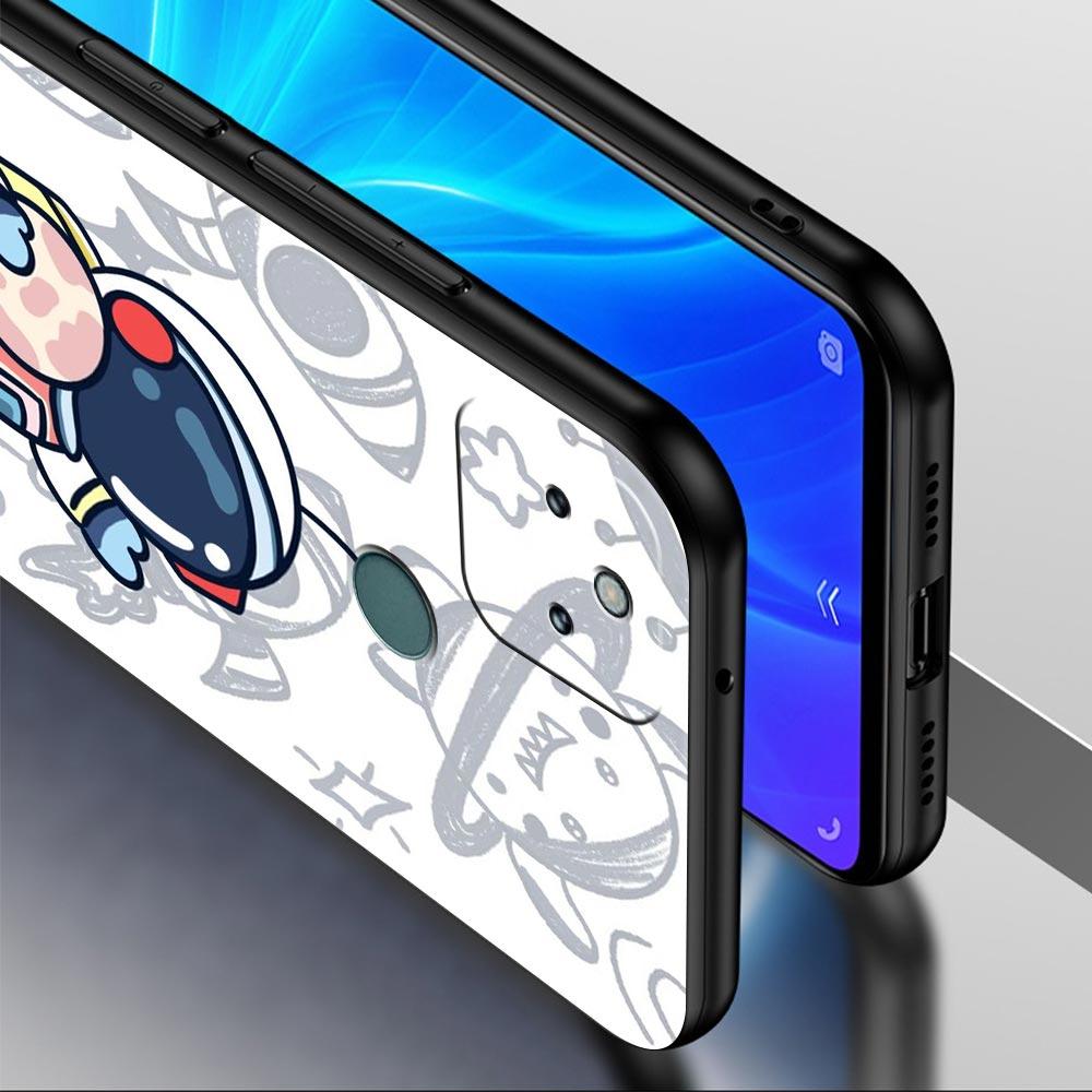 Cartoon Cute Cosmonaut Phone Case Cover for Google Pixel 10 9 8 7 6 9A 8A 7A 6A Pro Shockproof Soft TPU 9 Pro XL Shell Capas Bag
