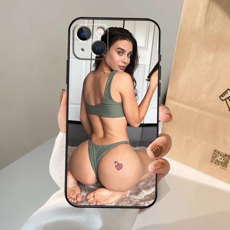 Lana Rhoades Phone Case For iPhone 17 Air 16 15 14 11 12 13 Pro Max 12 13 mini 15 16 Plus 16e Cover Coque