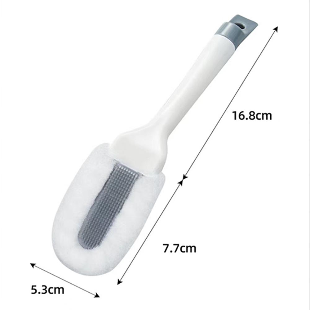 Multifunctional Long Handle Brush Cleaner Soft Bristles for White Shoes Slippers Polishing Tool Home Cleaning Kit Accessories