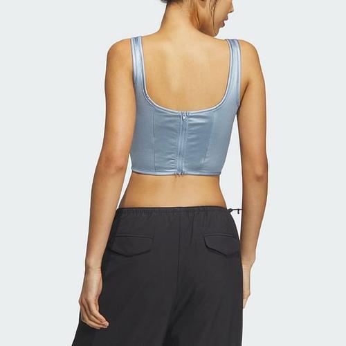 adidas originals Women's Corset Tank Top Blue IX1913