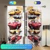 2-Panels Vintage Sports Car Illustration Printed Curtains   Shade and Privacy Protection   Suitable for Decorating Various Rooms