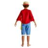 Luffy Cosplay Costume Anime Piece Coat Pants Hat for Kids Children Beach Clothing Halloween Carnival Party Role Play Suit