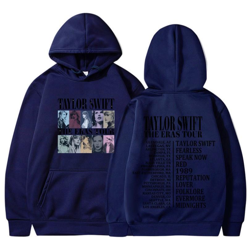 Unisex Oversized Hooded Sweatshirt Winter Casual Wear Printed Design Thick Fleece Lined Long Sleeve Loose Fit