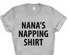 Nana's Napping Shirt: Soft Cotton Grandma Gift 4148