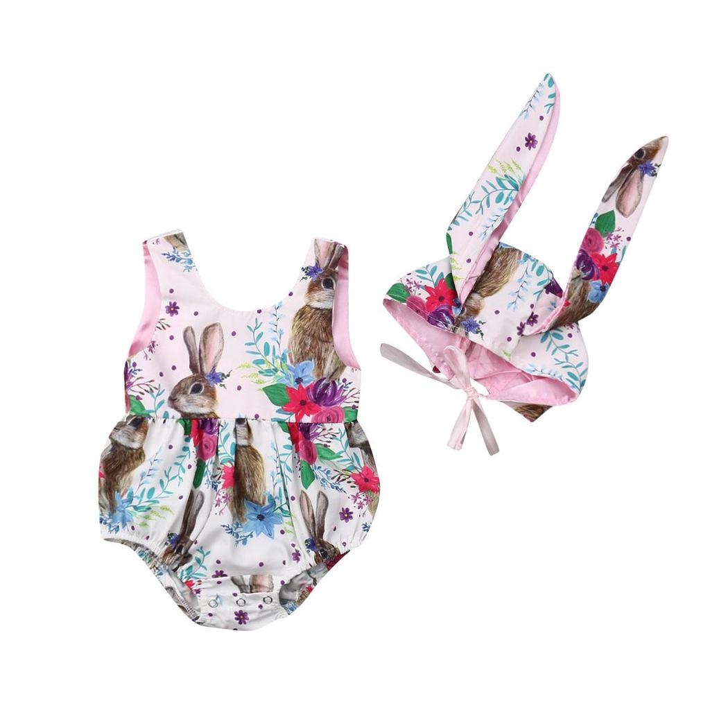 easter romper girl