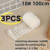 1/3 Pezzi Rete Elastica per Cibo di Ham 100/300Cm Rotolo di Rete per Carne Manzo Pollame Rete Elastica Macellaio Spago Corda da Cucina Strumenti