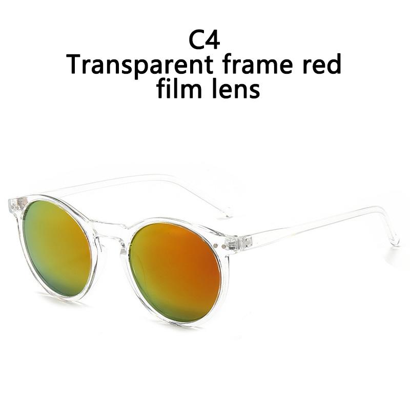 Fashion Polarized Sunglasses Soft Transparent Color Frame Clear Lens Sun Glasses Classic Vintage Sunshades For Men&Women