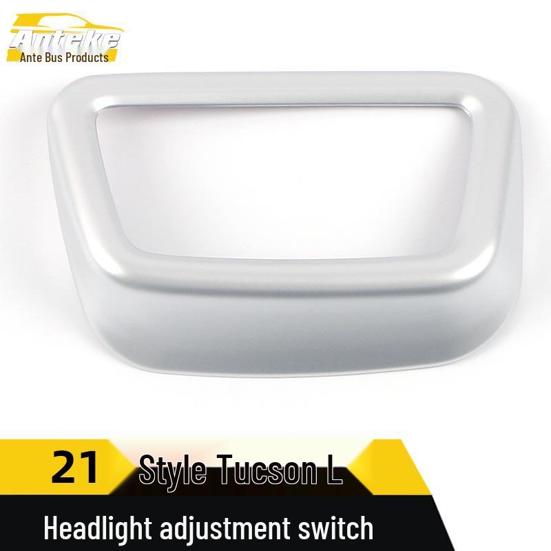 Tucson L Headlight Adjustment Switch Bright Ring Modification