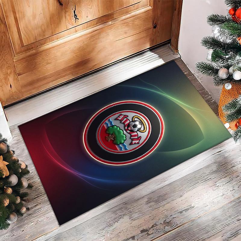 Tappeto in Velluto di Cristallo con Stampa del Southampton Football Club, Comodo Assorbente d'Acqua Antiscivolo per Pavimenti Interni