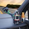 2-in-1 Suction Car Cup Holder Rotatable Vehicle Mounted Cup Holder No-Slip Multifunctional Dual Cup Holder Car Accessories