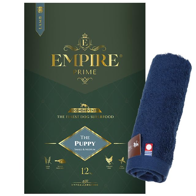 

Empire Prime Puppy Small Hand Towel Color 1.8kg [Imabari Present] [Towel Navy]