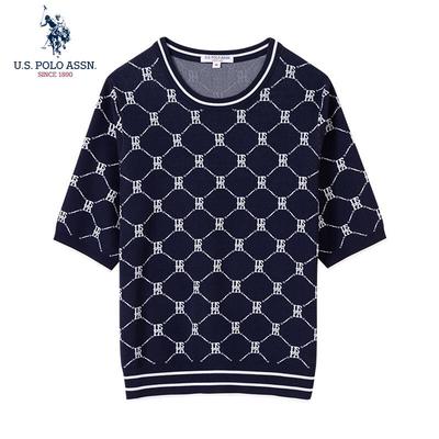 Damen Kühlendes Strick-T-Shirt