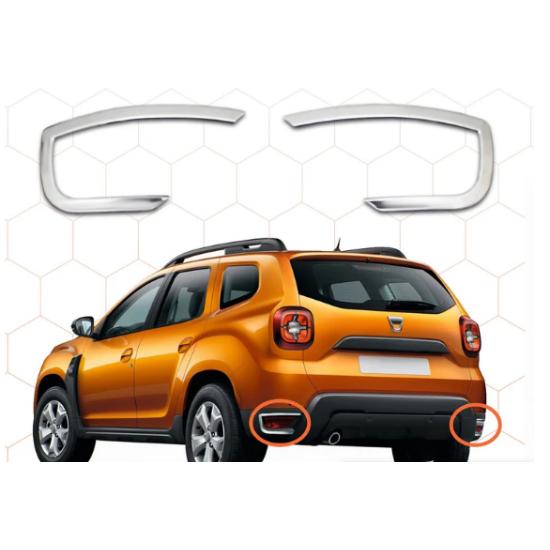 

DACIA DUSTER CHROME REFLECTOR FRAME 2 Pieces 2018+ Onwards