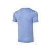 Li-Ning Quick-Dry Fitness Sports Round Neck Short Sleeve T-Shirt Men Tops Blue ATSR257-2