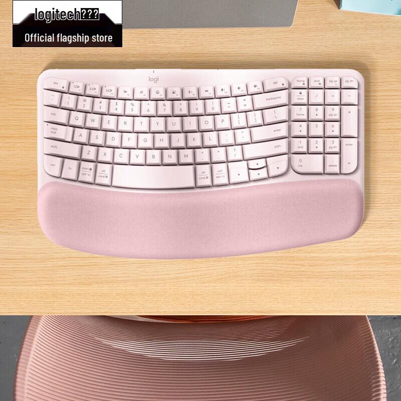 Logitech Wave Keys Ergonomic Wireless Keyboard