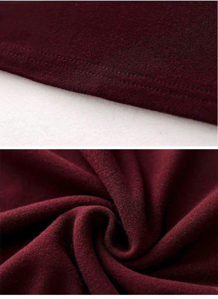 Women's Double-Sided German Fleece Turtleneck Top, Long Sleeve, 2026 Autumn/Winter, Stylish with Hot Drill Accents, Warm and Trendy.