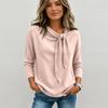 Women's Color Knit Sweater with for Fall Winter Everyday Wear