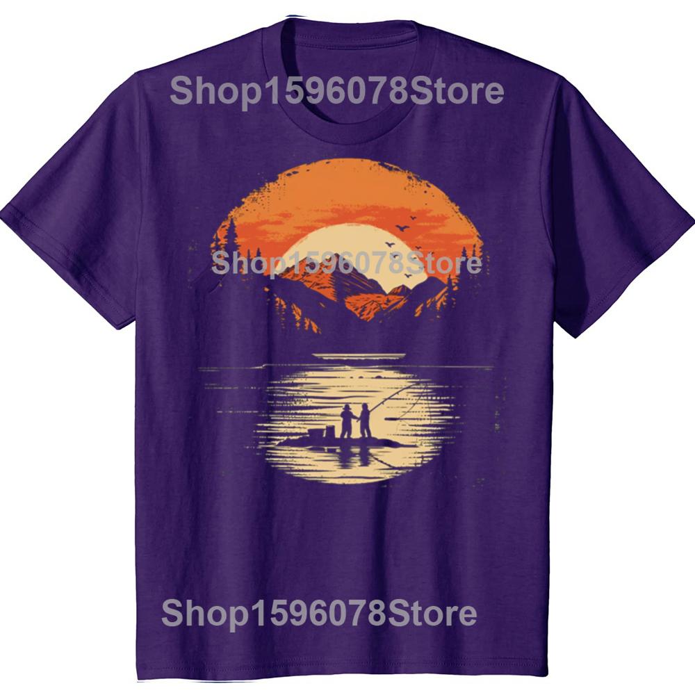 

Mens Outdoor Activity Tshirt Enjoy Fishing Moment Shirts Men Clothing Tops Graphic T Shirts Vintage T Shirt Streetwear 4XL