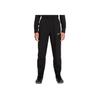 Solid Color Drawstring Logo Print Cuffed Knit Joggers Kids Bottoms Black CW6130-010