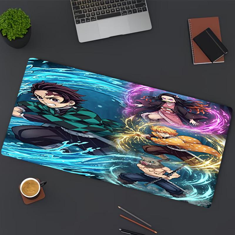 Demon Slayer Print Mouse Pad, for Keyboard Pad Laptop PC Mat for Office Home Use, Desk Decor, Perfect Birthday Gift for Gamers