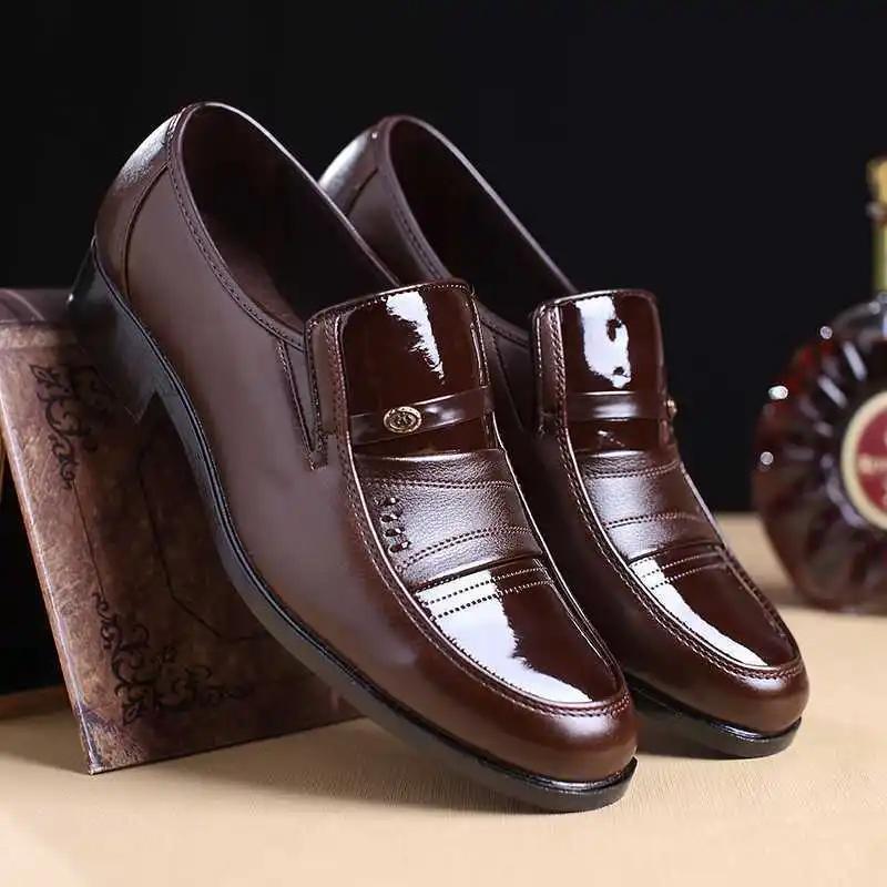 

Oxford for Men Dress Fashion Round Toe Business Formal Wedding Casual Loafers for Adult Men Suitable for Daily Wear 40