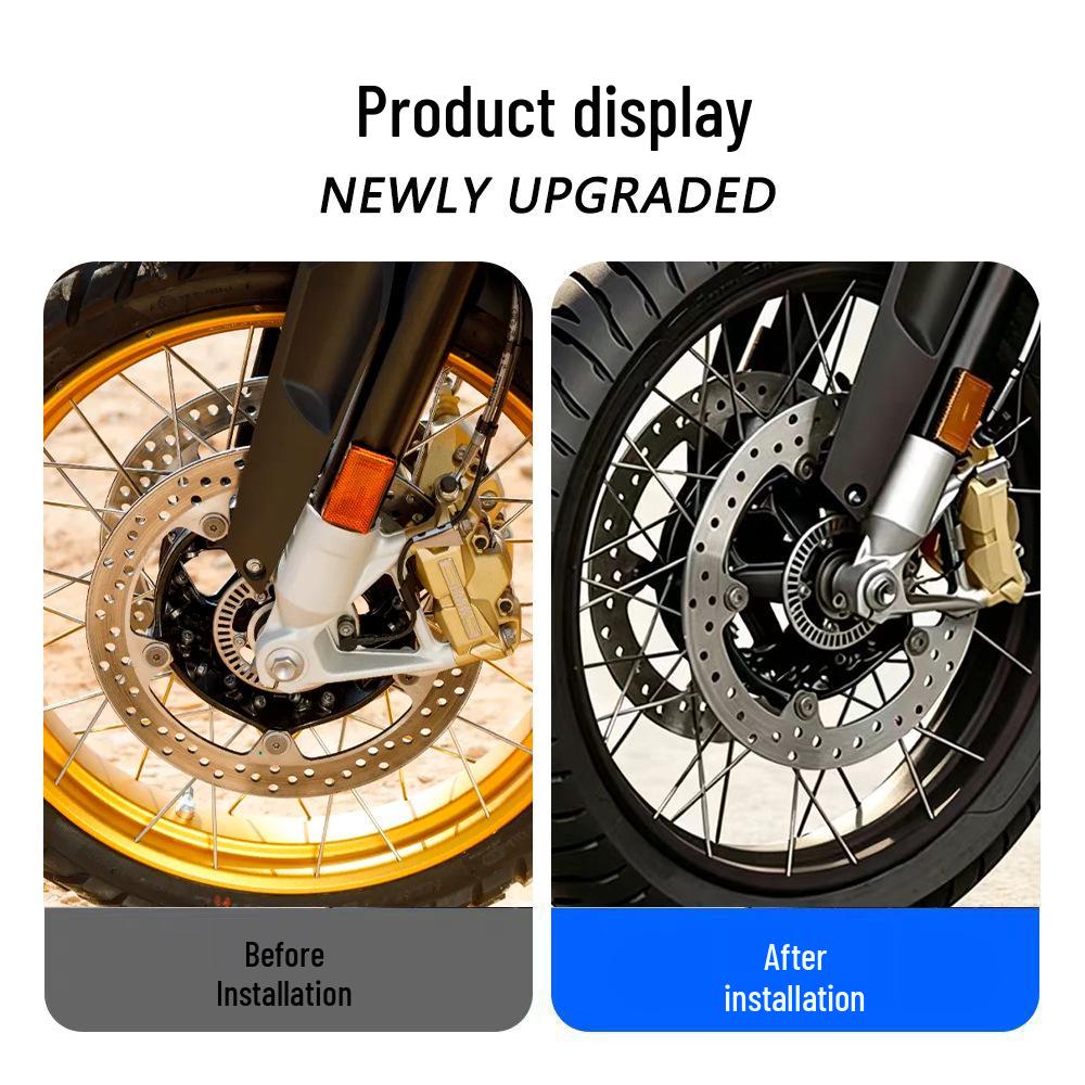 Compatible Front Brake Disc Rotor for BMW R1250GS, F750GS, F850GS, F900R, and XR Models