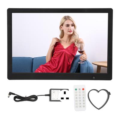 15.4 Inch Digital Picture Frame HD Multifunctional Human Body Sensing Photo Frame with Remote