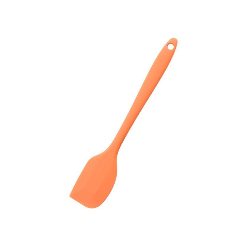 Silicone Spoon Heat Resistant Kitchen Spatula Frying Pan Shovel Mixing Scraper Bakeware Utensil Handle Scraper Cookware Tool