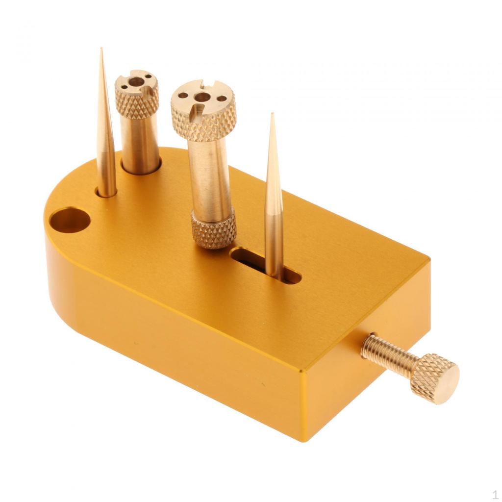 Držák na vyvažovací kolečko hodinek, připínací nástroj, stojan, oprava doma, snadné