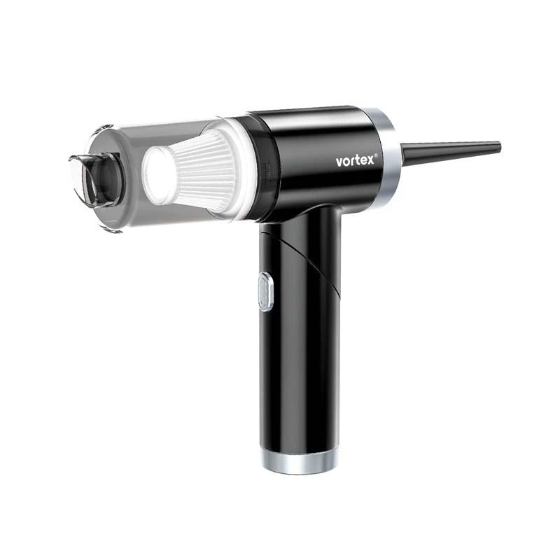 Aspirateur à Main Pliable Noir Crc100_black De Vortex