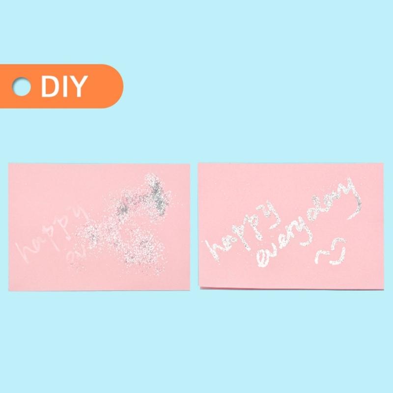 Triple Use Color Changing Solid Glue Stick Fast Dry DIY Craft Envelope Pen Style