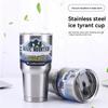 New Fashion Thermo Bottle 30Oz Car Cup Termos Stainless Steel Coffee Beer Juice Mugs Water Thermos for Men