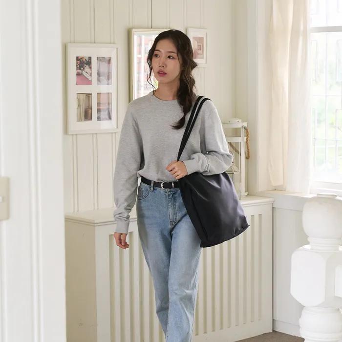 NEAT BAG _ CLASSY (All Black) Knit Bag_Classy