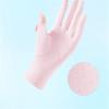 Women UPF 50+ Sun Protection Gloves, Breathable Ice Silk Gloves with Flip Touchscreen Fingers, Anti-Slip for Driving, Cycling, Outdoor