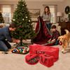 Christmas Tree Storage Organizer Space-Saving Decoration Packing Tote Dustproof Christmas Tree Storage With Zippers For Home