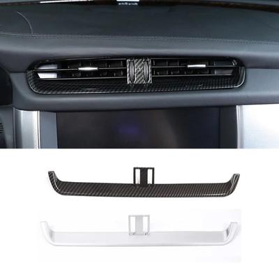 ABS Car Central Control Air Outlet Frame Cover Sticker Fit For Jaguar XF XFL 2016- Auto Interior Accessories