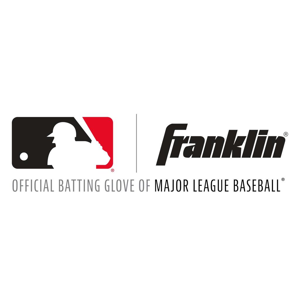 Franklin Sports MLB Shock Absorbing Neo Batting Gloves Adult Medium (Pair)