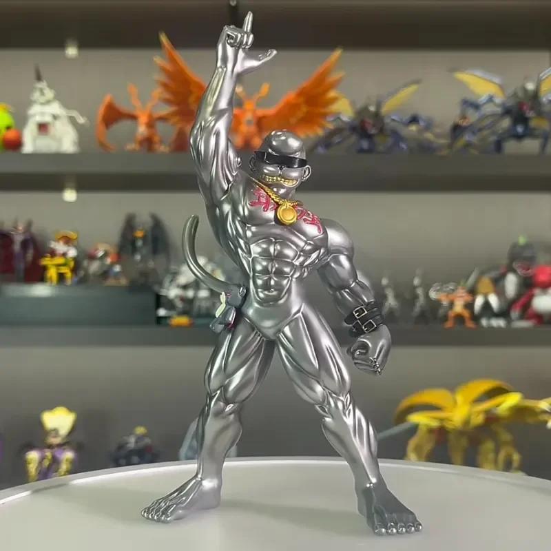 20cm Digimon Adventure Digital Monster Anime Figure Metal Etemon Action Figure Pvc Collection Model Decoration Toy Gift Ornament