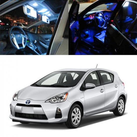 2-Light SMD Full LED Interior Lights Package Deal For 2012 and up Toyota Prius C