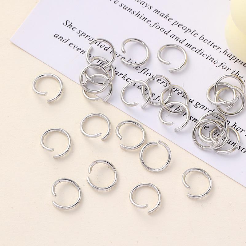 Stainless Steel Jump Rings for DIY Jewelry: Necklace & Bracelet Connectors, Doll Figurines