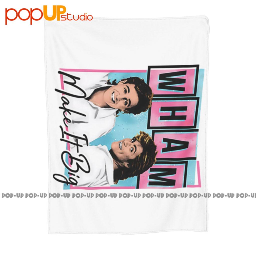 Wham Pastel Make It Big Music Ultra-Soft Blanket Quilt Winter Sofa Cover Bed Covers