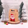 6/12pcs Merry Christmas Gift Box Kraft Paper Candy Cookies Packing Bags Santa Snowman Xmas gift Pack Box Home Decor New Year