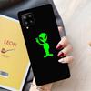 Cartoon Alien For Samsung Galaxy A05 A06 A56 A36 A26 A16 A22 A32 A52 A54 A34 A14 A55 A15 A53 A33 A35 Case