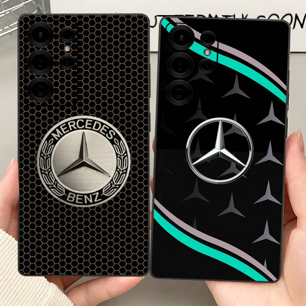 Car M-Mercedes-Benz Phone Case For Samsung S 24 Fe 25 Ultra Plus 20 Lite 21 30 22 23 24 22 Ultra 5G Fundas OX4