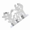 Stainless Steel Plants Shape Tissue Holder Dispenser Napkin Rack Table Paper Rack