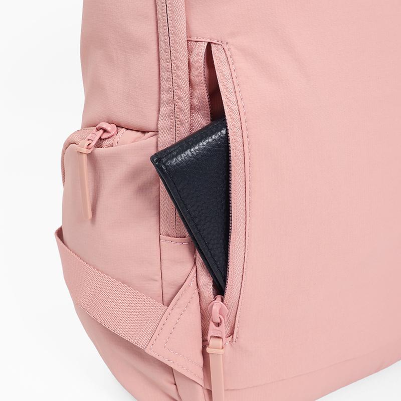 Nylon Backpack Solid Color Large Capacity Backpack