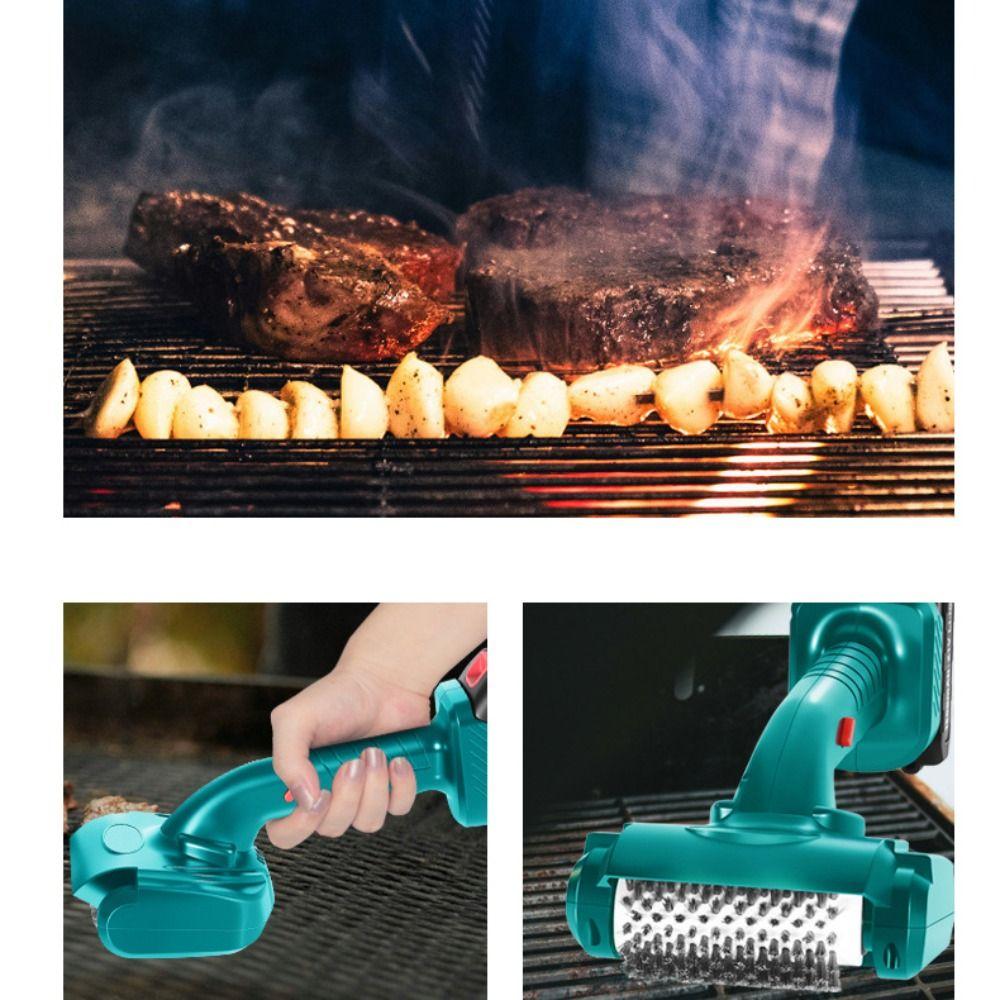 Cordless Electric Cleaning Brush Rechargeable Nylon Brush Handheld Scrubber Ice Snow Shovel