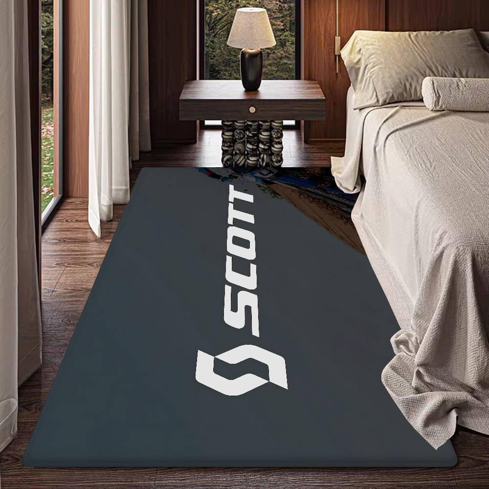 

Scott Bike Floor Mat Non-Slip Laundry Room Mat Laundry Decor Balcony Child Living Room Household Carpets 120x160cm