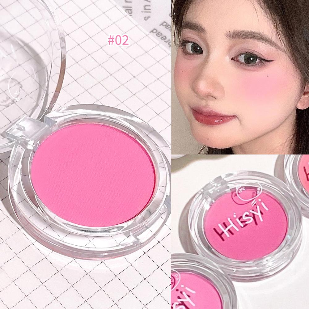 Monochrome Blush Palette Rose Orange Soft Mist Girl Blusher Powder Natural Face Makeup Matte Peach Rouge Contour Shadow Palette